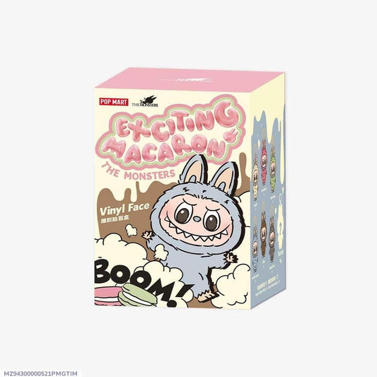 POPMART labubu doll exciting macaron (blind box) original 1PC.