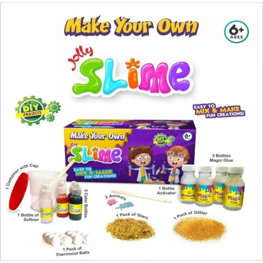 DIY make your own slime | mix and make